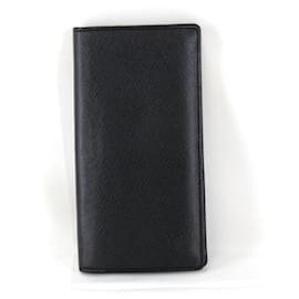Louis Vuitton-Louis Vuitton Portefeuille Brazza Bol Initials M32654 Long Wallet-Black