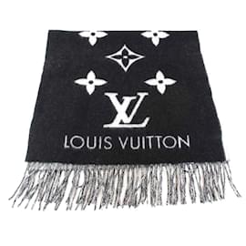 Louis Vuitton-Louis Vuitton Echarpe Reykjavik Scarf-Black