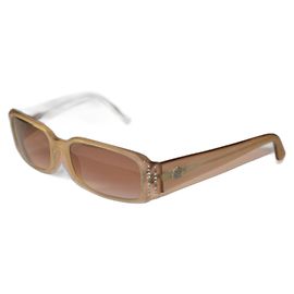 Versace sunglasses Beige Golden