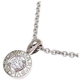 Bulgari Colar feminino Bvlgari com diamantes em ouro branco 18K Outro