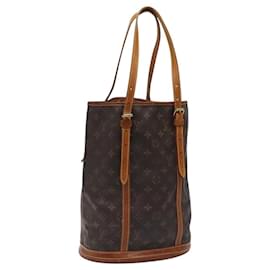 Louis Vuitton-LOUIS VUITTON Monogram Bucket GM Shoulder Bag M42236 LV Auth BD202-Monogram