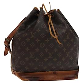 Louis Vuitton-LOUIS VUITTON Monogram Noe Shoulder Bag M42224 LV Auth BD082-Monogram