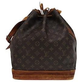 Louis Vuitton-LOUIS VUITTON Monogram Noe Shoulder Bag M42224 LV Auth BD082-Monogram