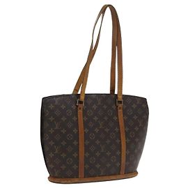 LOUIS VUITTON Bolsa Tote Babylone Monogram M51102 LV Auth ep7451 Monograma