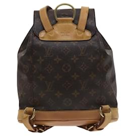 Louis Vuitton-LOUIS VUITTON Monogram Montsouris MM Backpack M51136 LV Auth 115066-Monogram