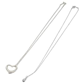 Autre Marque-TIFFANY&Co. Necklace Ag925 2Set Silver Auth am7917-Silvery