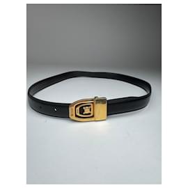 Céline-CELINE Belts T.cm 95 Leather-Black