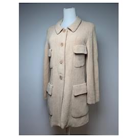 Gucci-GUCCI Coats T.international M Wool-Beige