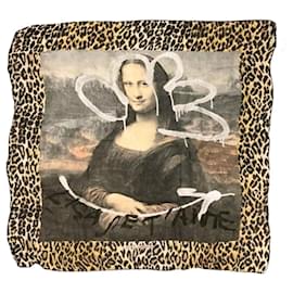 Dolce & Gabbana-Silk scarf 'Monna Lisa' Dolce & Gabbana-Multiple colors