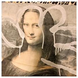 Dolce & Gabbana-Silk scarf 'Monna Lisa' Dolce & Gabbana-Multiple colors