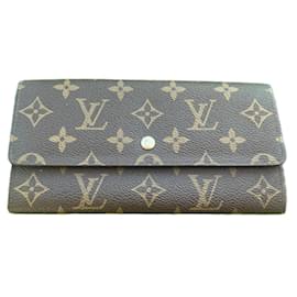 Louis Vuitton-Wallets-Brown