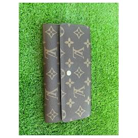 Louis Vuitton-Wallets-Brown