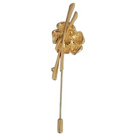Van Cleef & Arpels Excellent condition - Signed VCA brooch - ARCANE model Golden Gold hardware