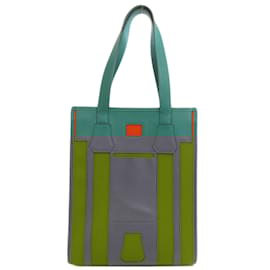 Hermès-Sac à main Belle Petite H d'Hermès-Vert,Orange