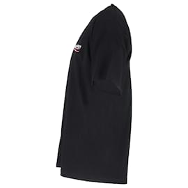 Balenciaga-Camiseta de campanha política Balenciaga em algodão preto-Preto