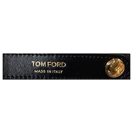 Tom Ford-Tom Ford Visor in Black Leather -Black