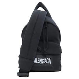 Balenciaga-Balenciaga Mini Backpack Shoulder Bag-Black