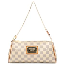 Louis Vuitton-Louis Vuitton White Damier Azur Eva-White