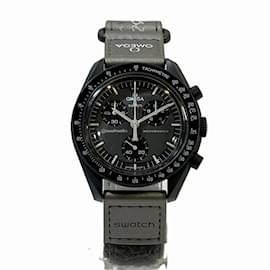 Omega-Omega x Swatch Speedmaster Mission to Mercury SO33A100 Quartz Watch-Other
