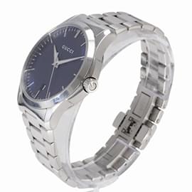 Gucci-Relógio Gucci G Timeless 126.4 Quartz com mostrador azul marinho-Outro