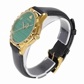 Gucci-GUCCI Le Marche des Merveilles 126.4 Relógio de Quartzo Mostrador Verde-Outro