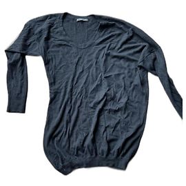 Malha Balenciaga de Cashmere Preta Preto