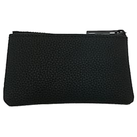 Louis Vuitton-Louis Vuitton LV Aerogram Pochette Cle Noir Coin Case-Black