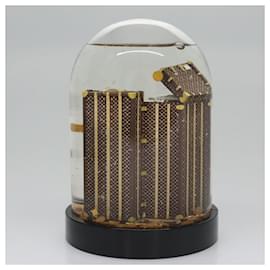 Louis Vuitton-LOUIS VUITTON Wardrobe Trunk Snow Globe 2009 limited year Clear LV Auth 100750A-Other