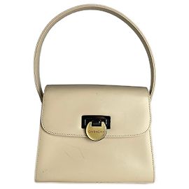 Bolsa de couro Antigona vintage da Givenchy bege Bege