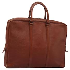 Louis Vuitton-LOUIS VUITTON Epi Porte Documents Voyage Bag Kenya Brown M59098 LV Auth am7851-Other