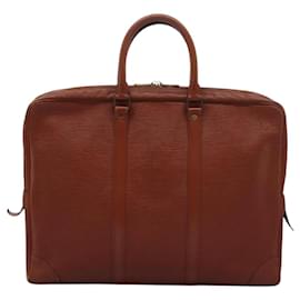Louis Vuitton-LOUIS VUITTON Epi Porte Documents Voyage Bag Kenya Brown M59098 LV Auth am7851-Other