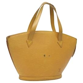 Louis Vuitton-LOUIS VUITTON Epi Saint Jacques Hand Bag Yellow M52279 LV Auth 112251-Yellow