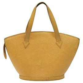 Louis Vuitton-LOUIS VUITTON Epi Saint Jacques Hand Bag Yellow M52279 LV Auth 112251-Yellow