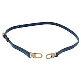 Louis Vuitton-LOUIS VUITTON Epi Adjustable Shoulder Strap 37""-44.1"" Blue LV Auth ep7691-Blue