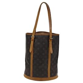 Louis Vuitton-LOUIS VUITTON Monogram Bucket GM Shoulder Bag M42236 LV Auth 114773-Monogram
