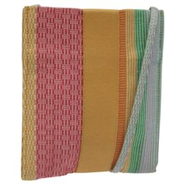 Hermès-HERMES NY Boutique Madison uniquement Pochette Sac Toile Multicolore Auth ar13335-Multicolore