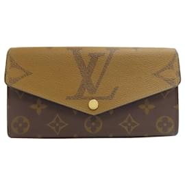 Louis Vuitton-Louis Vuitton Monogram Reverse Long Wallet-Monogram