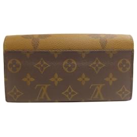 Louis Vuitton-Louis Vuitton Monogram Reverse Long Wallet-Monogram