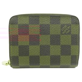 Louis Vuitton-Louis Vuitton Damier Canvas Zippy Coin Purse-Damier ebene