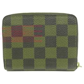 Louis Vuitton-Louis Vuitton Damier Canvas Zippy Coin Purse-Damier ebene