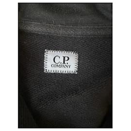 CP Company-Black C.P. Company zip-up hoodie, size XS.-Black