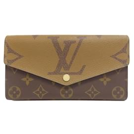 Louis Vuitton-Louis Vuitton Monogram Reverse Long Wallet-Monogram