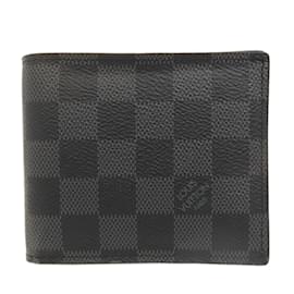 Louis Vuitton-Louis Vuitton N60053 Portefeuille Amerigo NM Bi-fold Wallet-Damier ebene