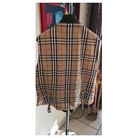 Burberry-Vintage Burberrys' vest from London-Chocolate