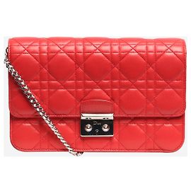 Boyy Borsa a spalla in pelle rossa Rosso