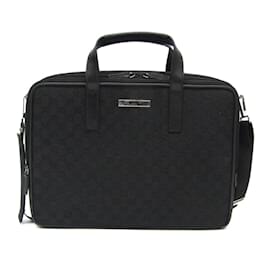 Gucci-Pasta e bolsa de ombro Gucci GG Canvas-Preto