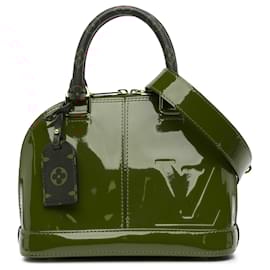 Louis Vuitton-Louis Vuitton Red Vernis Miroir Alma BB-Red