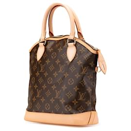 Louis Vuitton-Louis Vuitton Brown Monogram Lockit PM-Brown