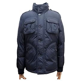 Moncler-NEUF BLOUSON MONCLER TOURS GIUBBOTTO DOUDOUNE T3 48 M BLEU JACKET COAT-Bleu Marine