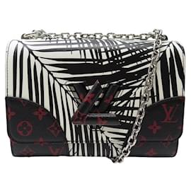 Louis Vuitton-NEW LOUIS VUITTON TWIST MM M50966 MONOGRAM PALM JUNGLE DOTS HANDBAG-Other